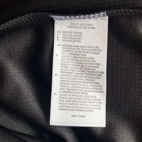 Reebok PlayDry Black 3 Button Polo Golf Shirt XL - Picture 5 of 6